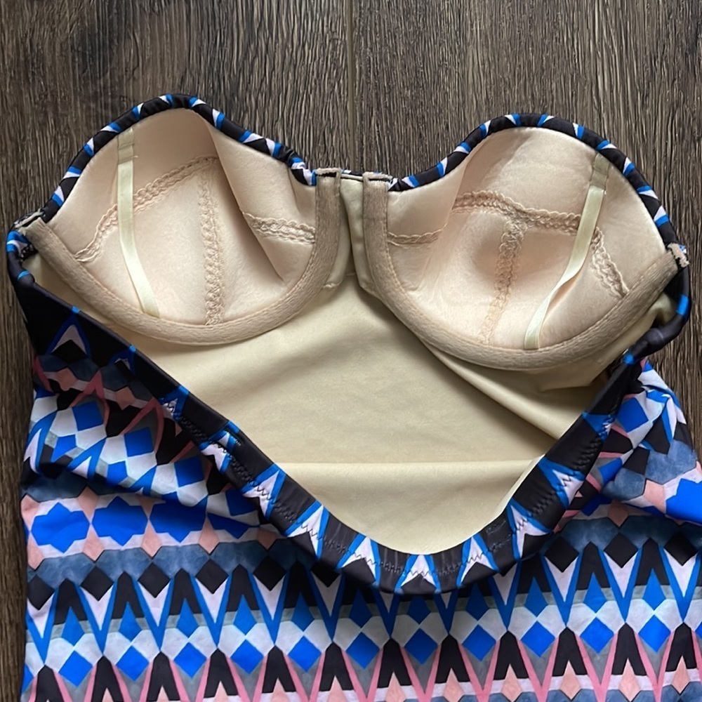 Jcrew geometry one piece swimsuit - Picture 5 of 8